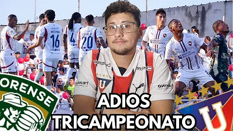 #LDU CAE DERROTADO ANTE #ORENSE Y PIERDE OFICIALMENTE EL TRICAMPEONATO | Análisis y Opinión