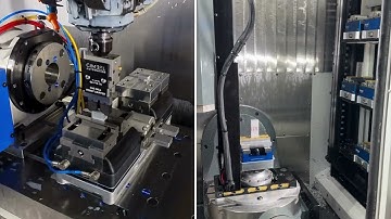 Your CNC Machine IS the Robot — See It Load, Flip & Finish Parts Automatically
