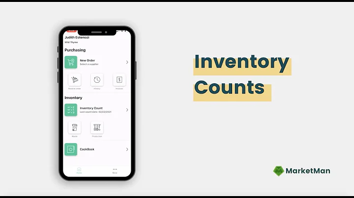 Mobile Inventory Counts & Scanning with MarketMan