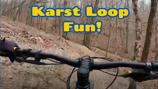 Just a little fun @ Karst Loop and Back 40 with Newly met Friends ❤️😎