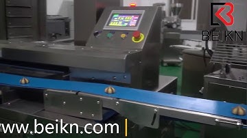BK-280 Automatic fig newton bar making machine,striped cookies making machine