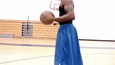 Paul George Stepback Dribble, Jumpstop Finish Pt. 2 | Dre Baldwin