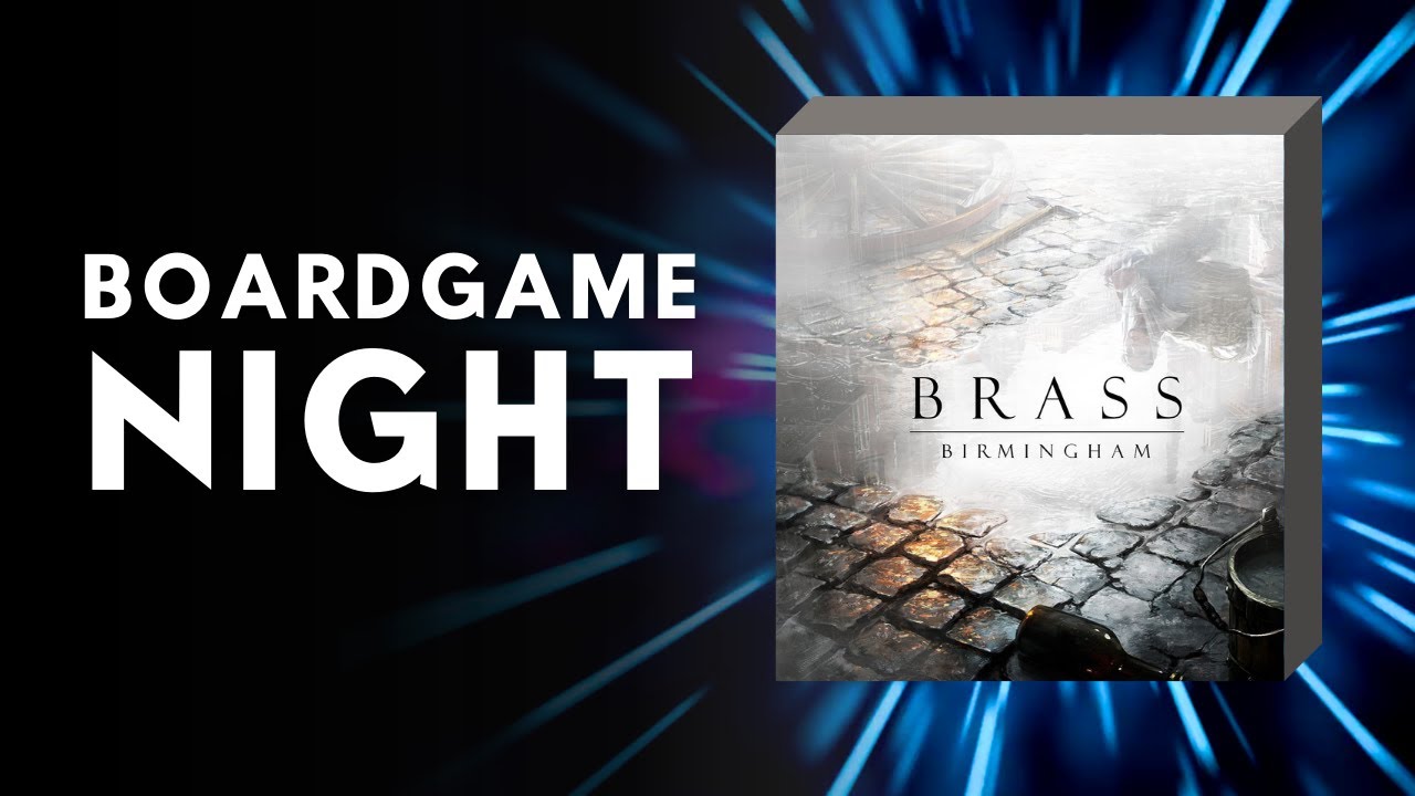 Brass: Birmingham - 4 Player Game - Tuesday Gaming - YouTube