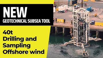 Geotechnical Engineering: A 40 Tonne MONSTER for drilling and sampling