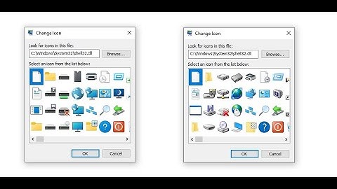 Windows 10 21H2 will update icons from Windows 95