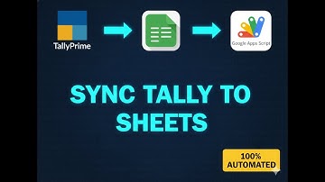 Tally to google sheet, Automatically Sync Data Tally Prime to Google Sheets (Automation Tool)