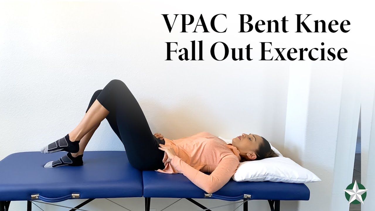 VPAC Bent Knee Fall Out Exercise Demonstration Physical Therapy
