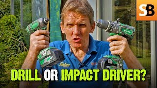 Impact Driver v Drill  What's the Difference?