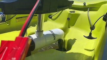 Easily Removing a Trolling Motor from Hobie Kayak Drive Well