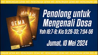 10 Mei 2024 - Penolong untuk Mengenali Dosa