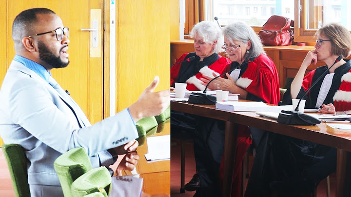 Soutenance thèse de doctorat de Windy Phele sur « La réparation de l'esclavage colonial français »