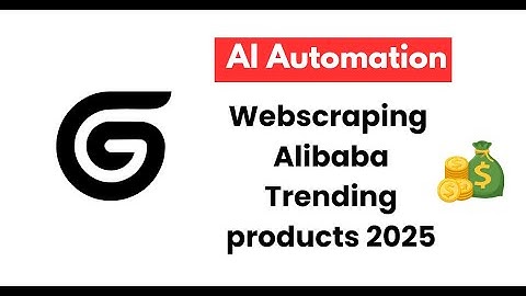 Webscraping Alibaba trending products using Gumloop AI Automation