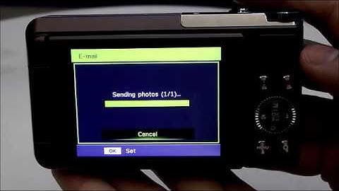 [BenQ FAQ] Digital Camera_How to use photo sharing via email for G2F