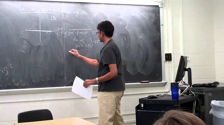 Raman Sundrum - Advanced Quantum Field Theory - 14Feb2013 (1/2)