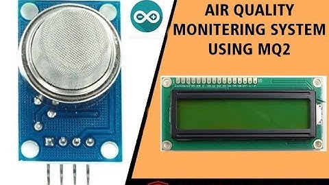 Air quality monitering system in a closed room using mq2 sensor