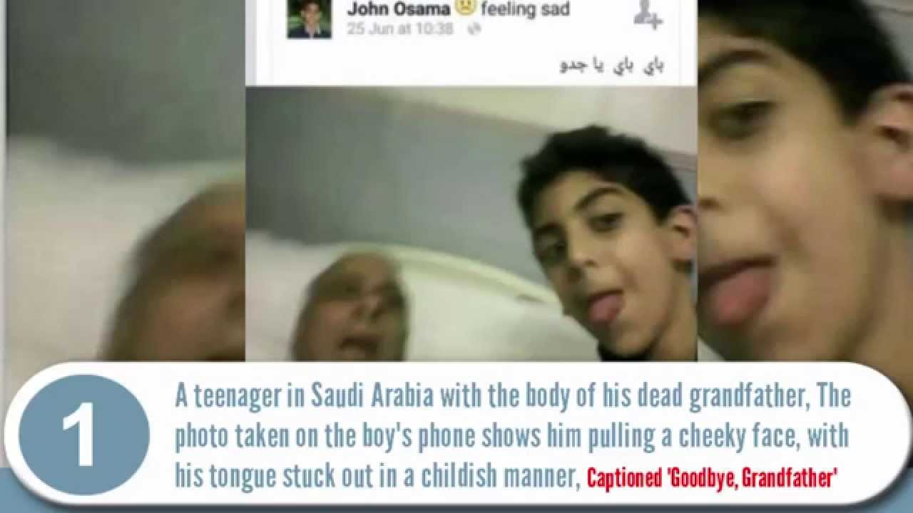 Top 5 selfies with dead people - YouTube manoso