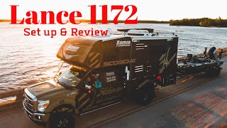 Lance Truck Camper 1172 SETUP and WALKTHROUGH