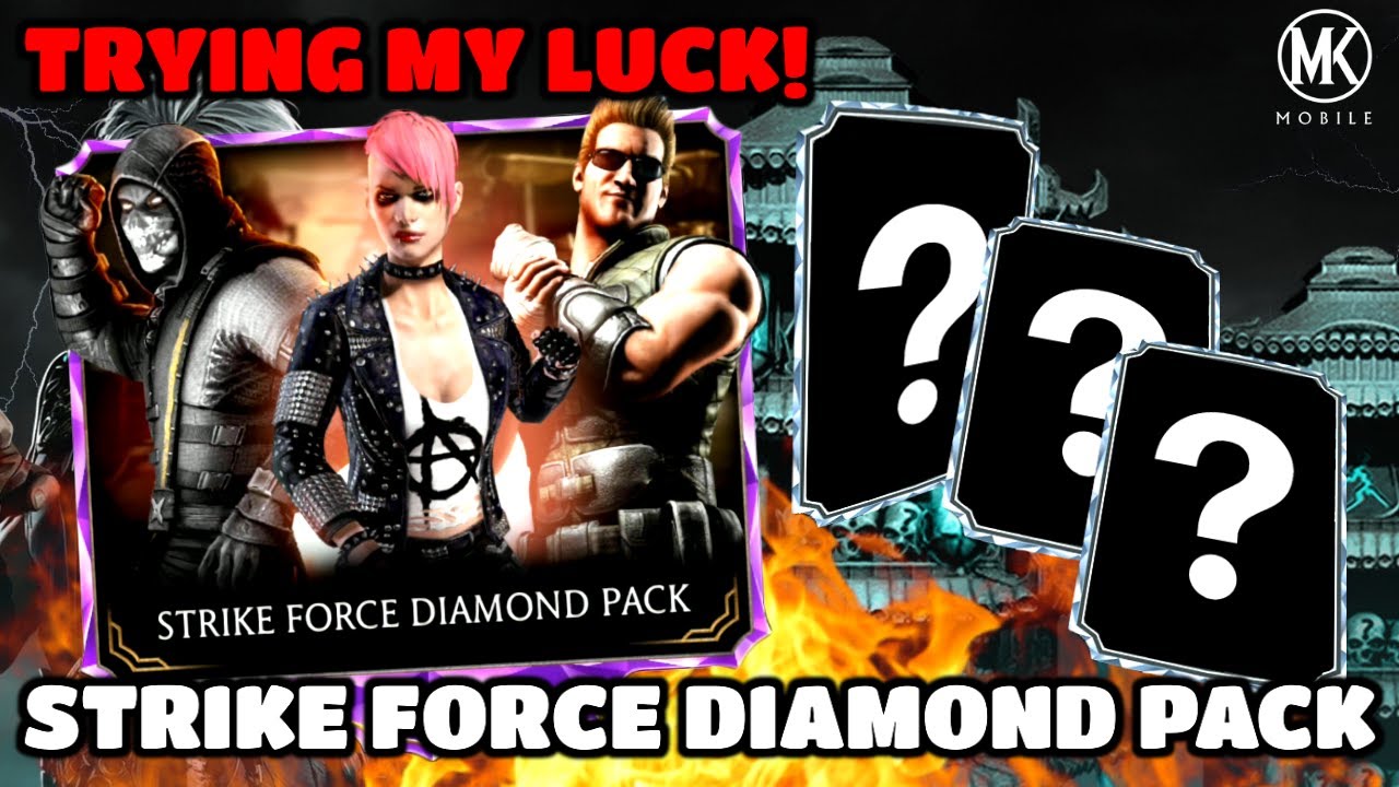I Tried My Luck on MK Mobile Strike Force Diamond Pack | Is This Best Diamond Pack?