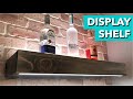 DIY Bar Shelf