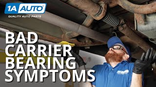 Truck Drive Train Noises? Check the Drive Shaft Carrier Bearing!