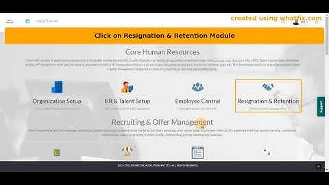 How to Fill the Exit interview form as a HR Admin/Employee ?