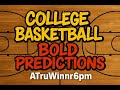 NCAAB Top Picks and Predictions For 11/2/25