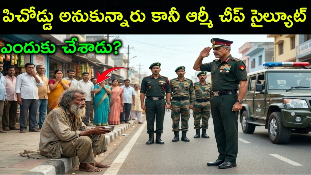 రాళ్లు వేస్తున్న పిచ్చోడని అందరూ అనుకున్నారు,కానీ ఆర్మీ చీఫ్ కారు ఆపి అతనికి సల్యూట్ ఎందుకు చేశాడు?