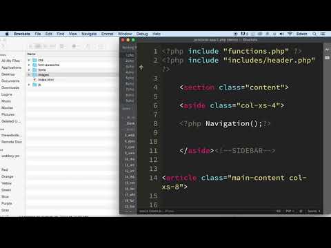 081 Adding our assets  working structure   PHP Full Course 2021