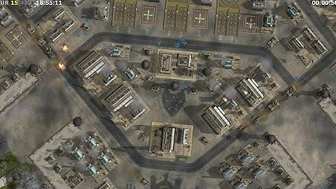 C&C Generals ZH | General Ironside Challenge | General Leang vs Ironside