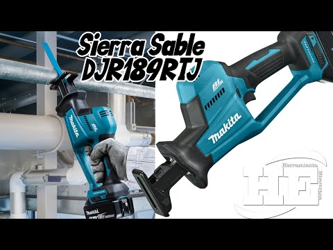 Sierra Sable Makita DJR189RTJ Inalámbrica 18v 