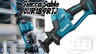 Sierra Sable Makita DJR189RTJ  Inalámbrica 18v