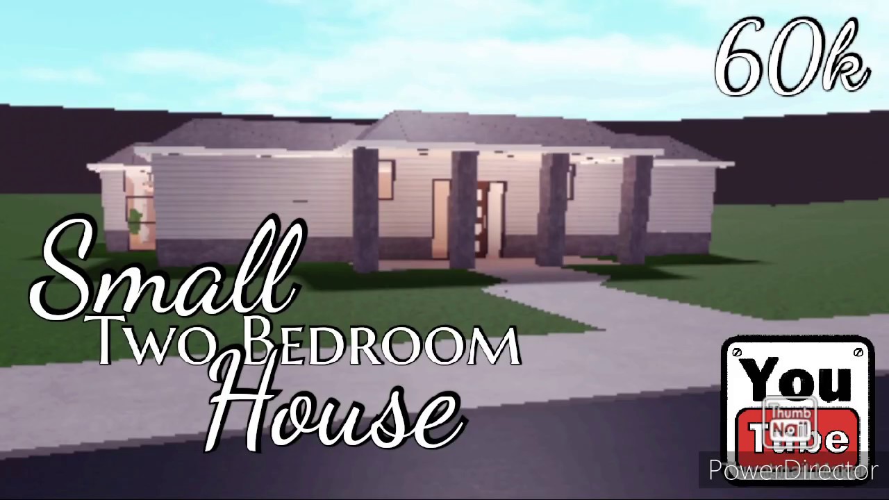 Bloxburg: Small Two Bedroom House (No Gamepasses) 60k - YouTube
