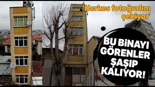 5 Katlı İlginç Bina Görenleri Şaşırtıyor
