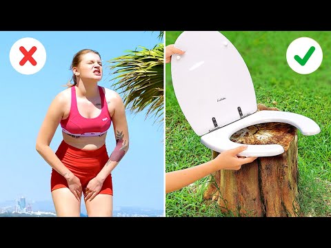 DIY Beach Toilet and other Summer Hacks