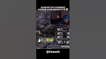 Ranking Top 3 Funniest Horror Game Moments 💀😭 #shorts #funny #trynottolaugh #moments