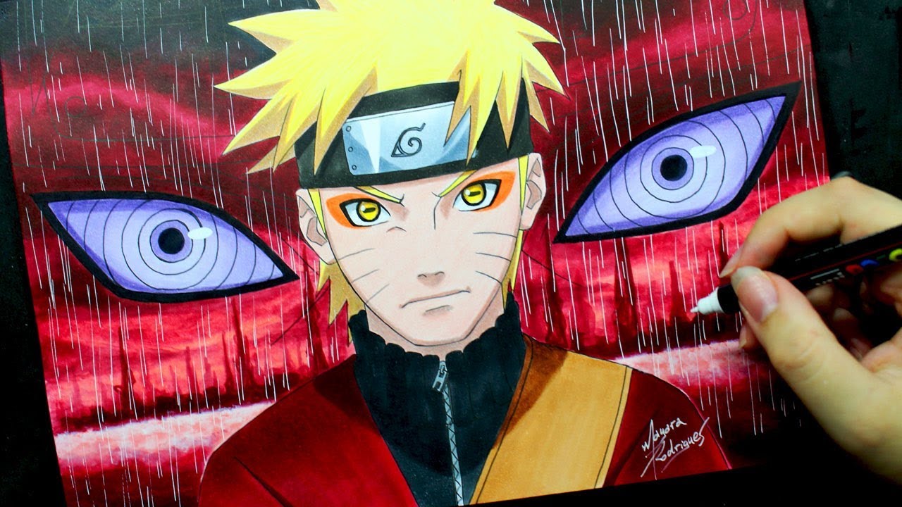 Mayara Rodrigues Drawings - Vídeo Novo no Canal! ASMR Desenhando o Naruto  Hokage! Espero que gostem, link nos comentários ^^