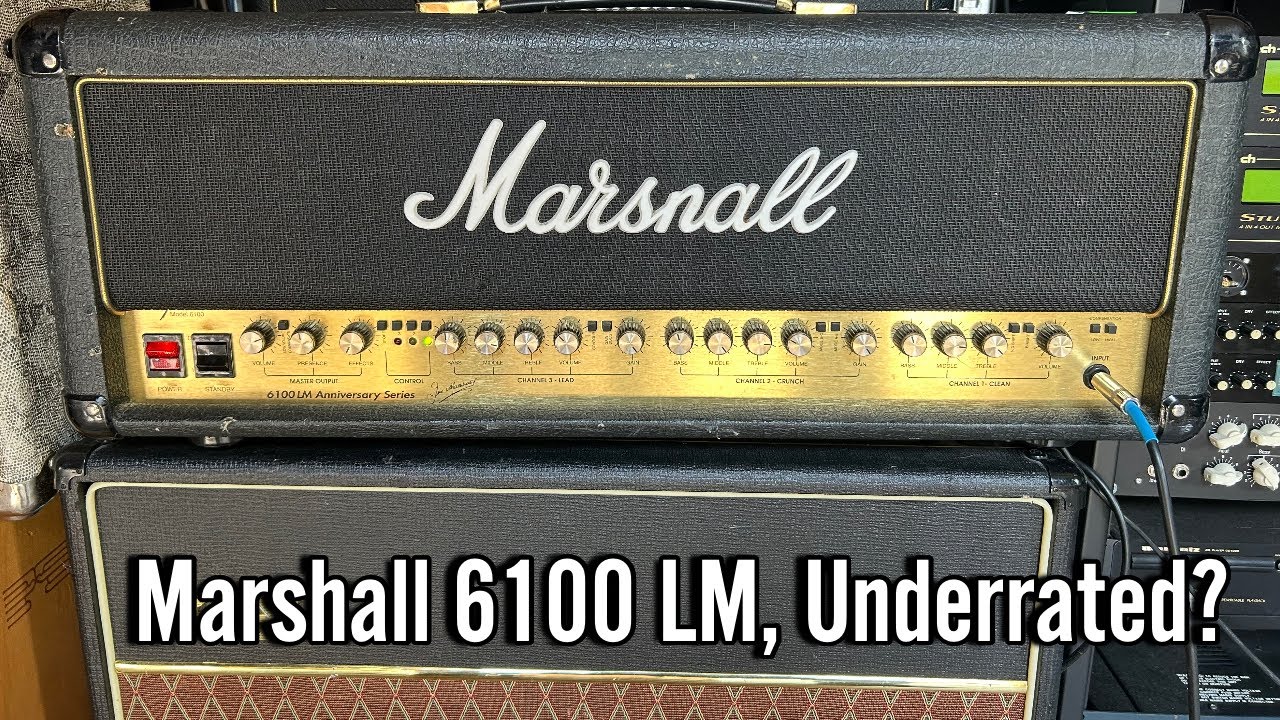 Marshall 6100 LM 30th Anniversary - YouTube