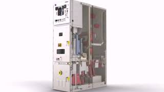 Medium Voltage Switchgear 3D Animation Secogear Ge