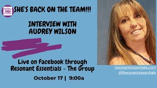 Audrey Wilson - Interview