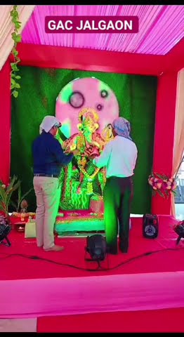 #bappa aarti #college #gac #fun #bams #ayurveda #day2
