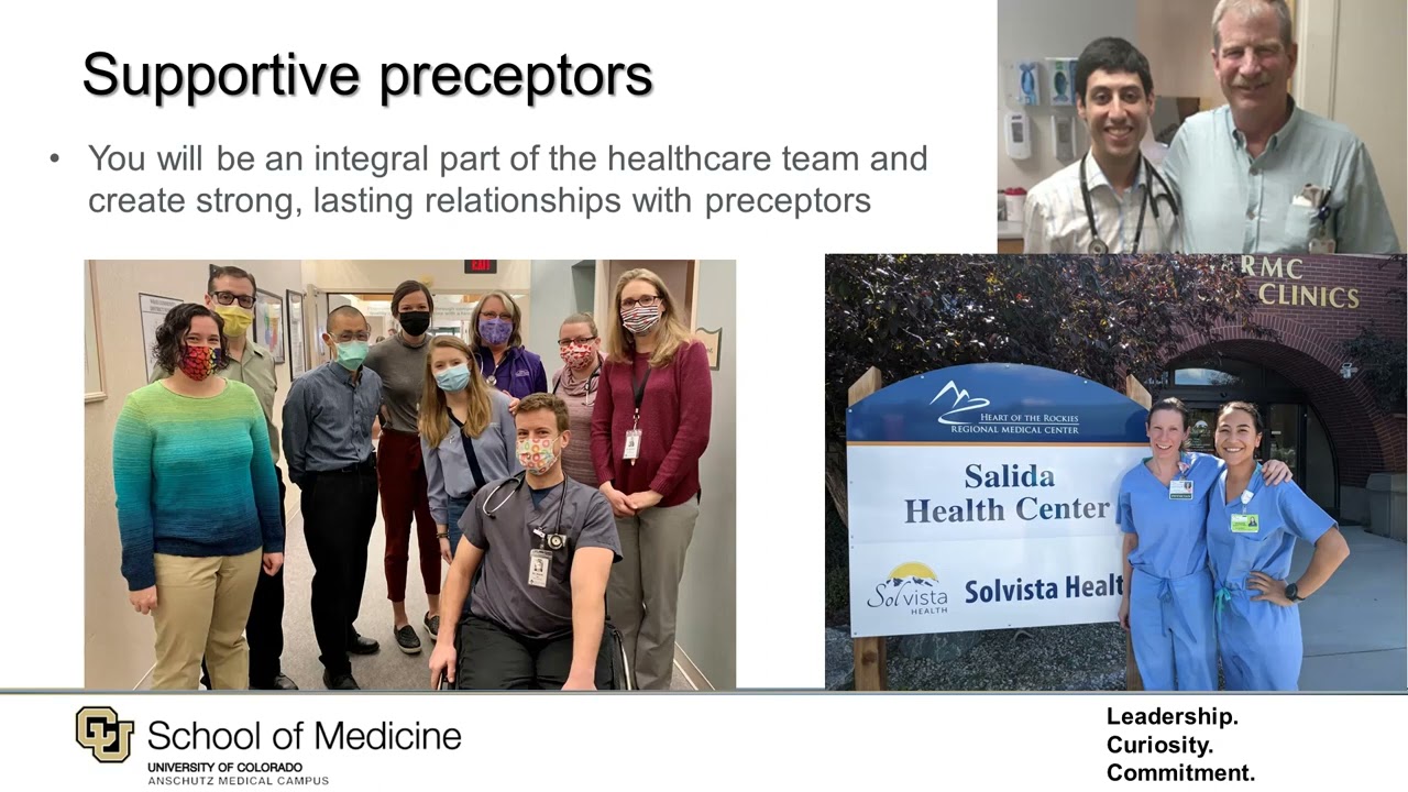 CU School of Medicine Rural Program Admissions Video