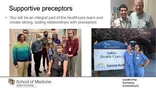 CU School of Medicine Rural Program Admissions Video