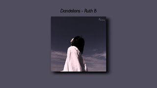 Ruth B - Dandelions [Tiktok Version] (Slowed And Reverb   Underwater) Lyrics