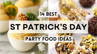 14 Best St Patrick’s Day Party Food Ideas  #PartyFoodIdeas #HolidayAppetizers   #stpatricksdayfood