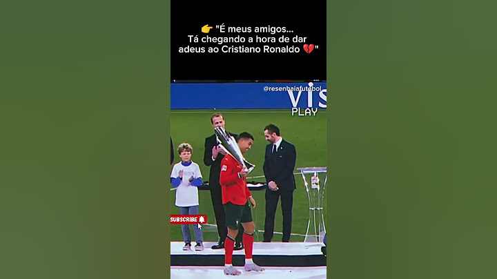 👉 "É meus amigos... Tá chegando a hora de dar adeus ao Cristiano Ronaldo 😢💔" #cristianoronaldo #cr7