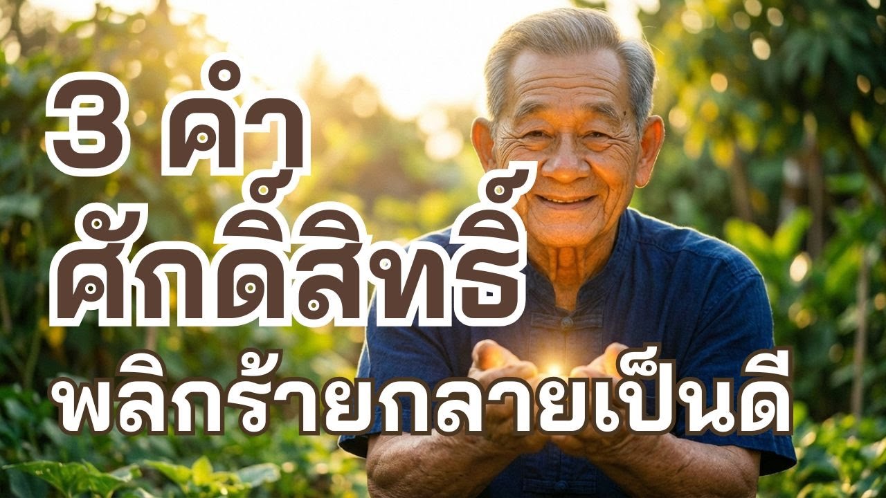 3 คำพูดศักดิ์สิทธิ์! เปลี่ยนเรื่องร้อนให้เป็นบุญ (ทำง่าย) | ลุงบุญ