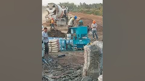 Casting concrete for bored pile. #automobile #excavator #construction #excavator