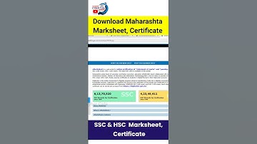 How to Download Maharashtra Board Marksheet and Certificate Step by Step