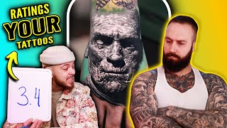 Rating My Subscribers Tattoos: From Ink Masterpieces.. to Ink Disasters! 🖋️