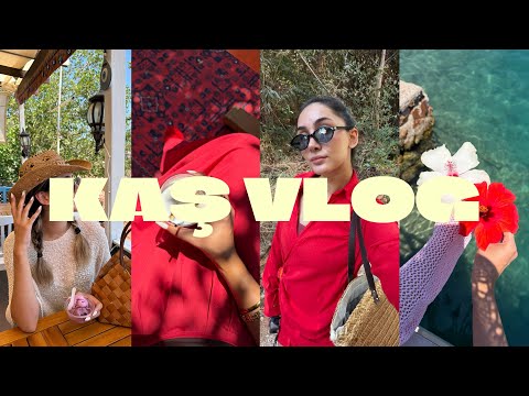 KAŞ TATİL VLOGU | Ablamla 3 Günlük Yaz Kaçamağı